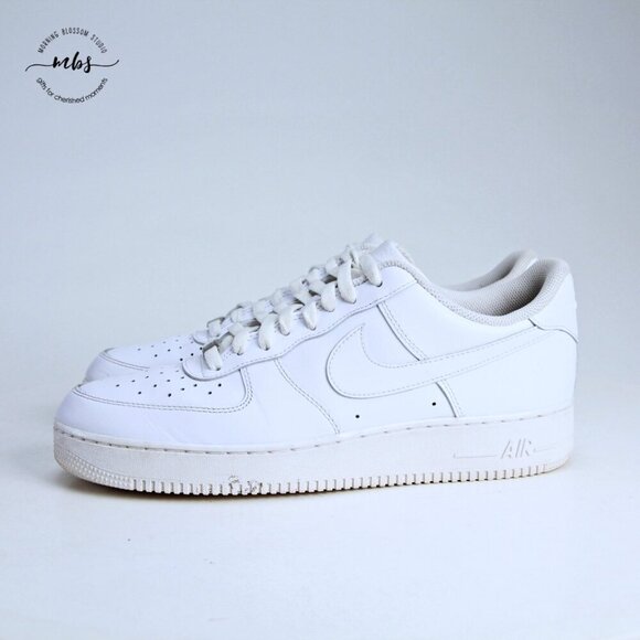 Nike‎ Air Force 1 Low \'07 Leather White Men 11.5 main image 7